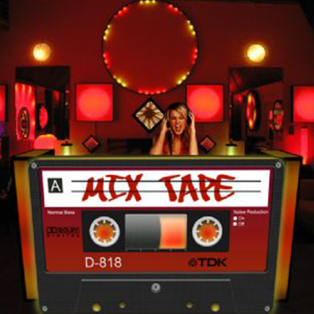 Cassette Themed Video DJ Booth 2